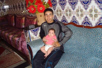 voila c mon ami ahmed et sa soeur nisrine